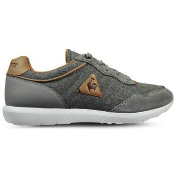 Le Coq Sportif Baskets Dynacomf Craft 2 Tones Sued Gris - Chaussures Baskets Basses Femme